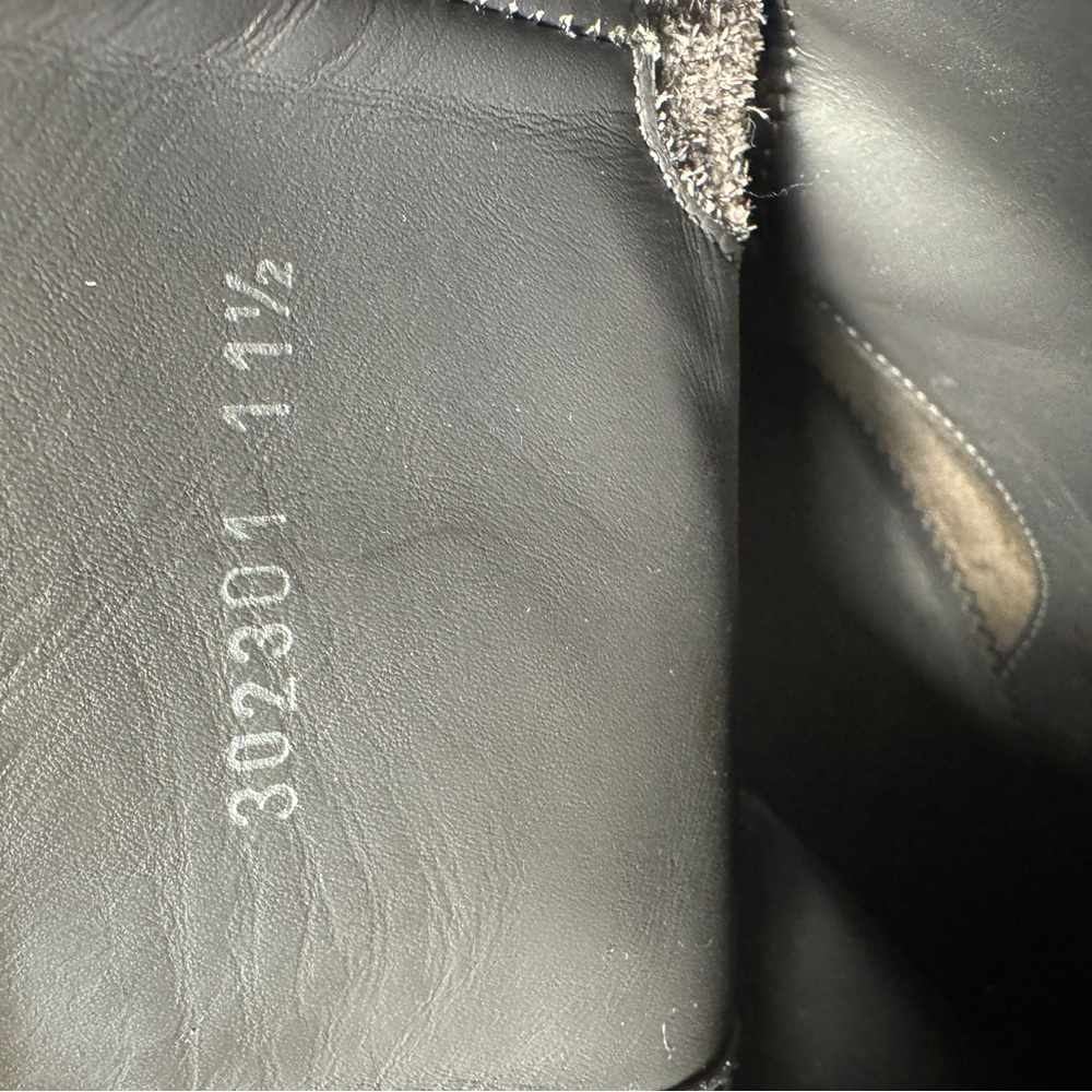 To Boot New York Belvedere Leather Boots 11.5 Hand Made Italy - Picture 7 of 8